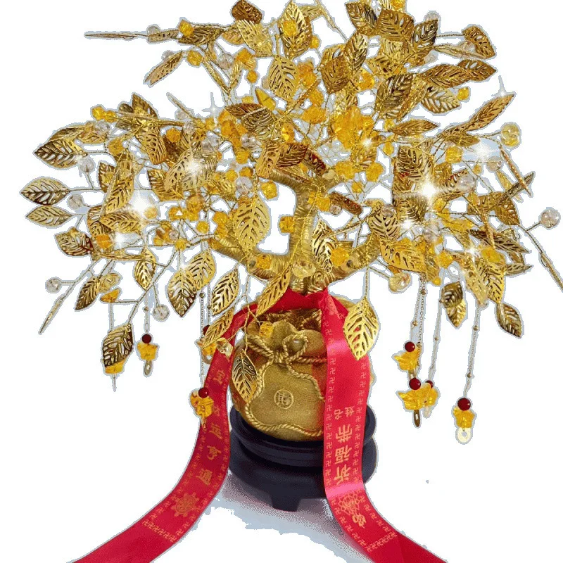 

Shake Money Fortune Tree Living Room Ornament Wine Cabinet TV Cabinet Xinju Company