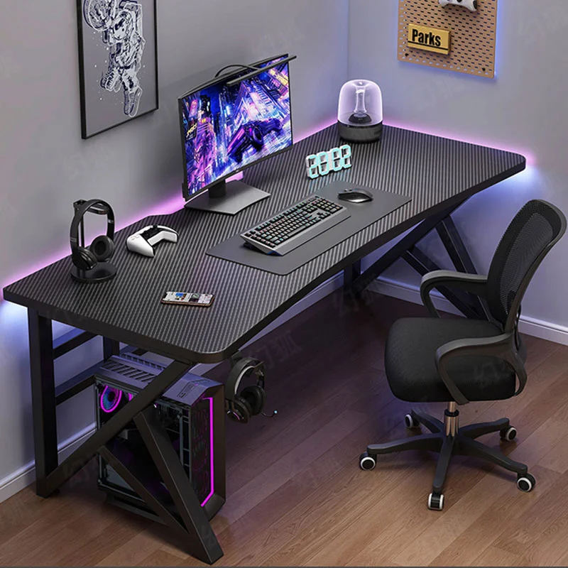 

Modern Design Office Desk Long Minimalist Computer Standing Aesthetic Office Desk Crafts Study Mesa Ordenador Trendy Furniture