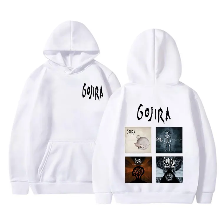 France Metal Band Gojira From Mars To Sirius Hoodie Man Magma Pullover The Way of All Flesh Hoodies L'Enfant Sauvage Sweatshirt