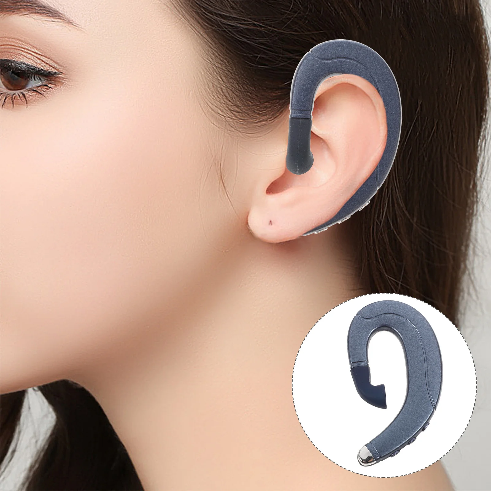 

Waterproof Earphones Ipx5 Wireless Earbuds For Sports Running Driving Sweatproof Ergonomic Design Hanging Ear Headset