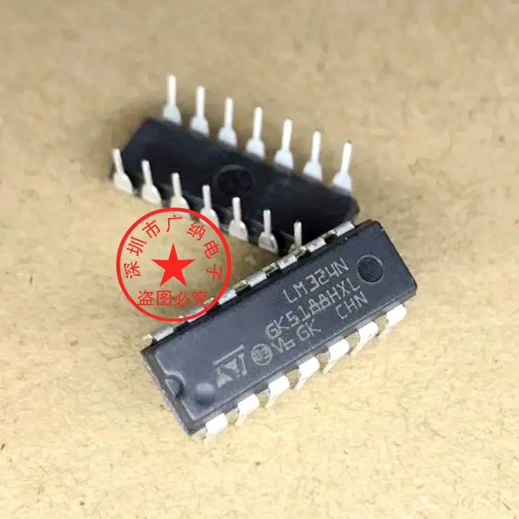 10PCS/LOT   LM324N    DIP-14