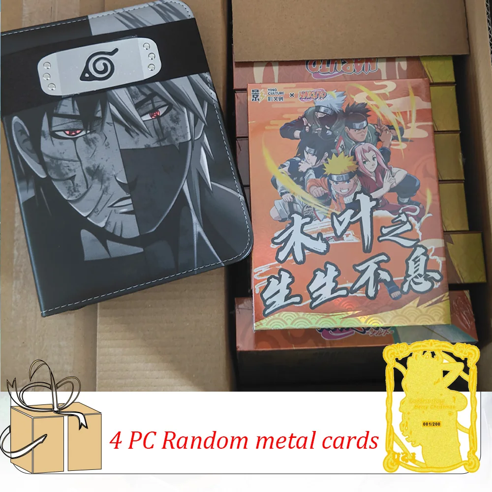 Ying Culture Wave 2 Naruto Card Shadow Culture Creative Bonds Of The Leaf Sasuke Hyuga Hinata Anime Peripheral Game Card Toy