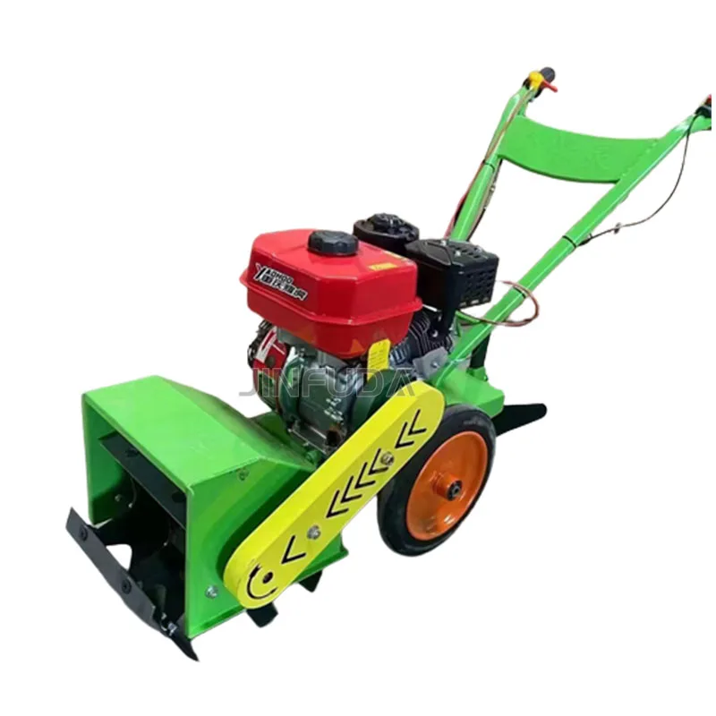 آلة إزالة الأعشاب المصغرة ذات اليد الصغيرة، عجلة حديدية، أداة حراثة كهربائية صغيرة للحديقة