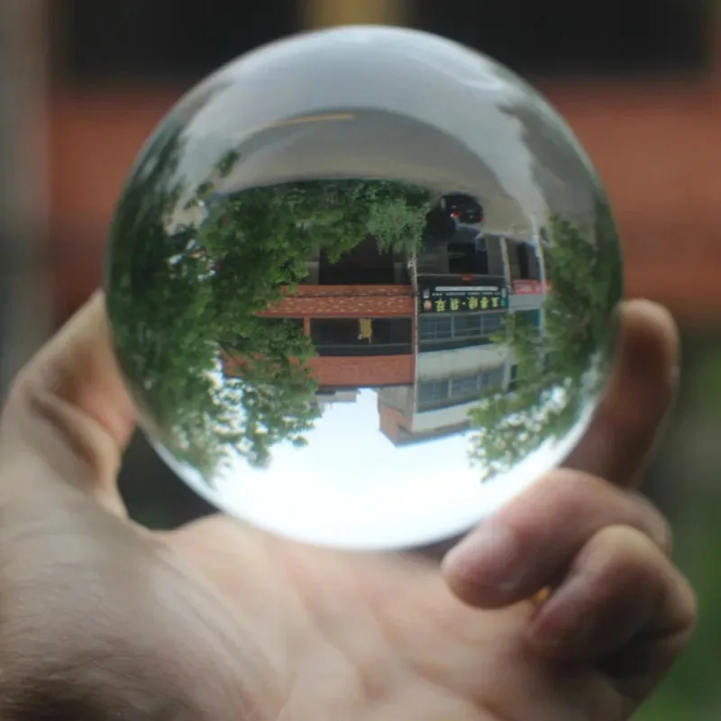 Crystal Ball Crafts Office Decor 30/40/50mm Sphere Photography Photo Shooting Props Lens Clear Round Artificial Ball Decor Gift