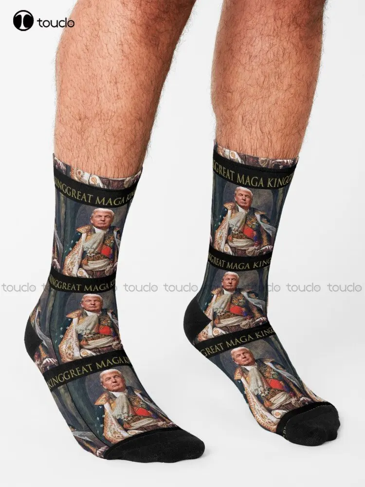 The Great Maga King Ultra Maga King Socks Winter Socks For Men Personalized Custom Unisex Adult Teen Youth Socks New Popular