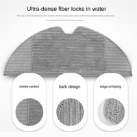 AU-Mop Cloth,Compatible For Xiaomi MIJIA 1C Wipes Rags Accessories MI Robot Vacuum Mop Cleaner Replacement Parts