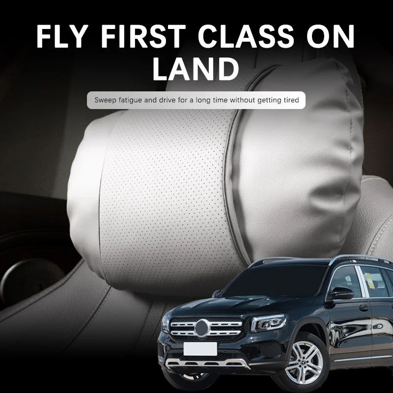 

Car Neck Pillow Soft Comfortable Anti-fatigue Car Seat Headrest Car Head Support Protector For Mercedes Benz GLB X247 GLB35