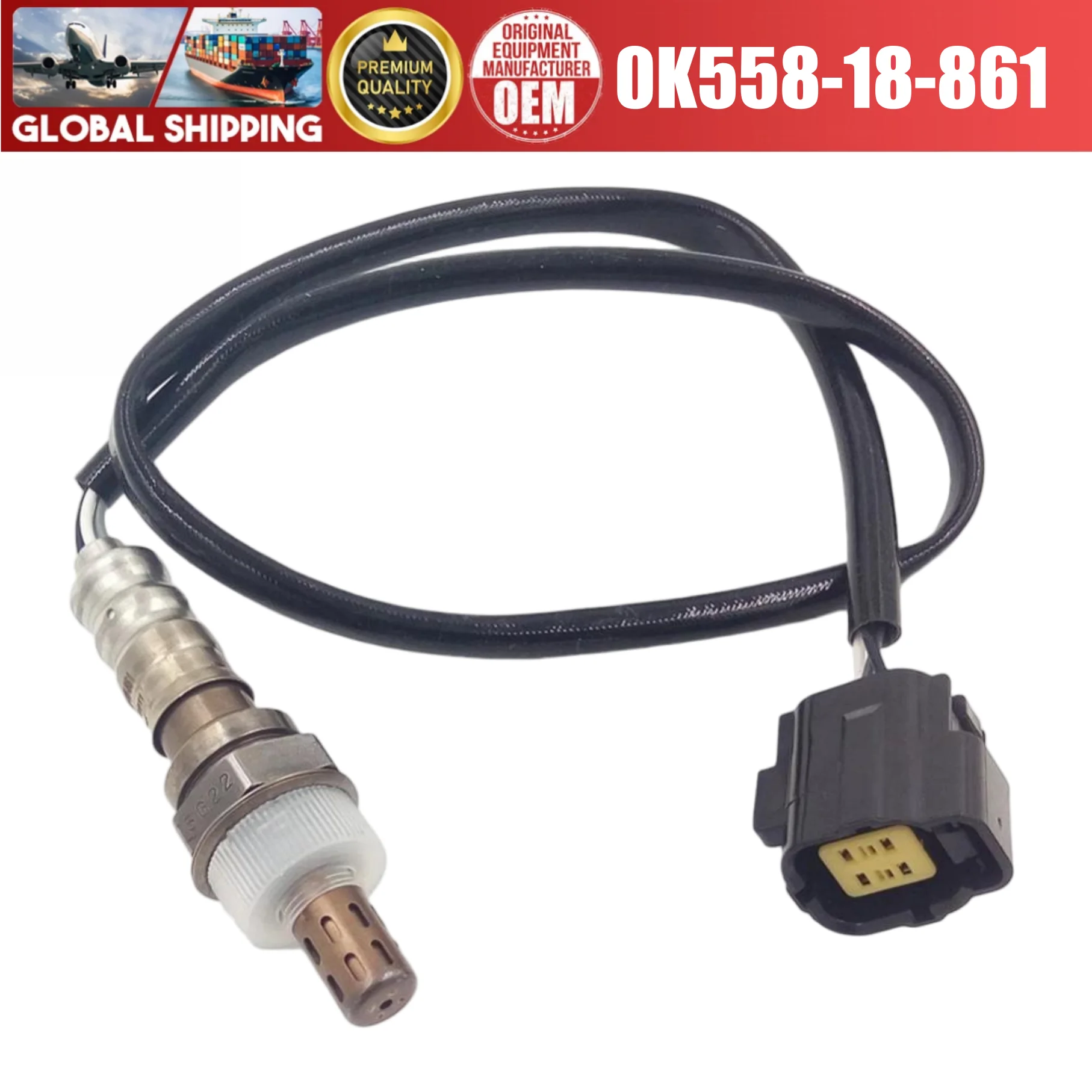 0K558-18-861 Oxygen Sensor For  Mazda MX-6 2.0L/2.3L/2.5L