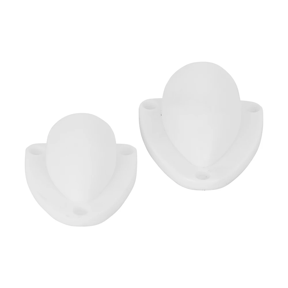 1PCS Nylon Clam Shell Thru Hull Wire Cable Vent Cover with Screws for Boat Marine Hardware Accessories