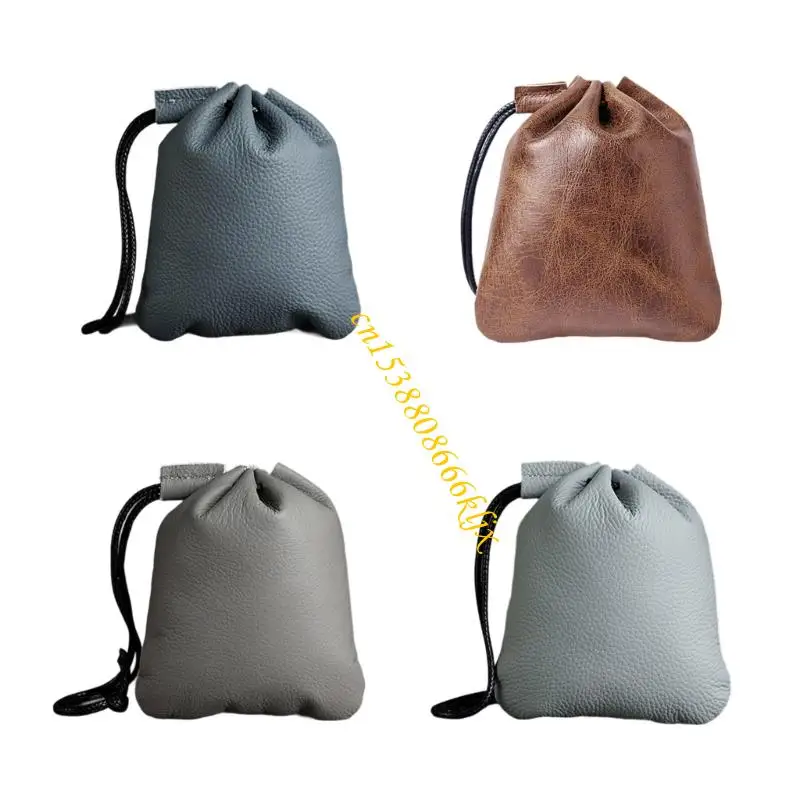 

Sturdy Leather Jewelry Protectors Bag Elegant Designs Gift Presentation Case 066C