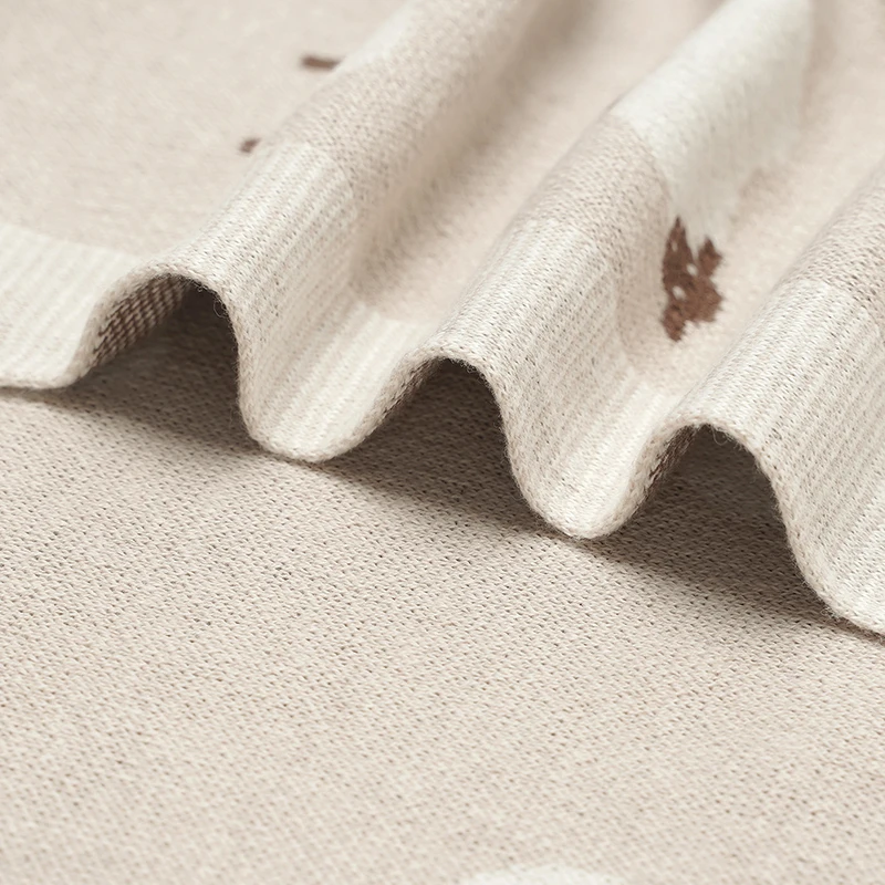 Śliczne nadruk z owcą muślin n – Swaddle Blanket Muslin recenzja i cena