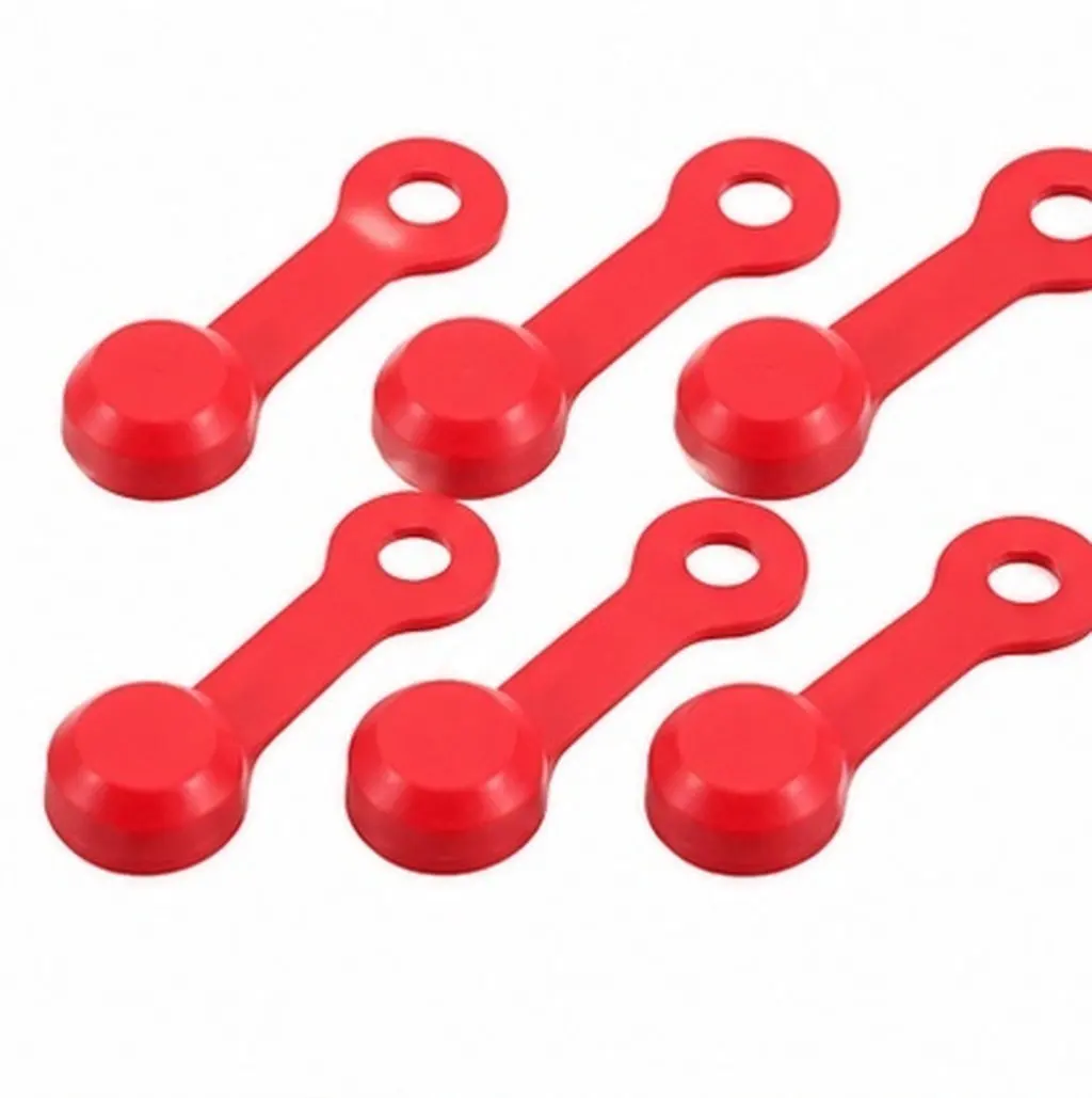 20Pcs Bicycle Brake Bleeder Cap Dust Cover Plastic Screw Caps Hydraulic Brake Bleed Valve Protection for Mountain Road Bikes