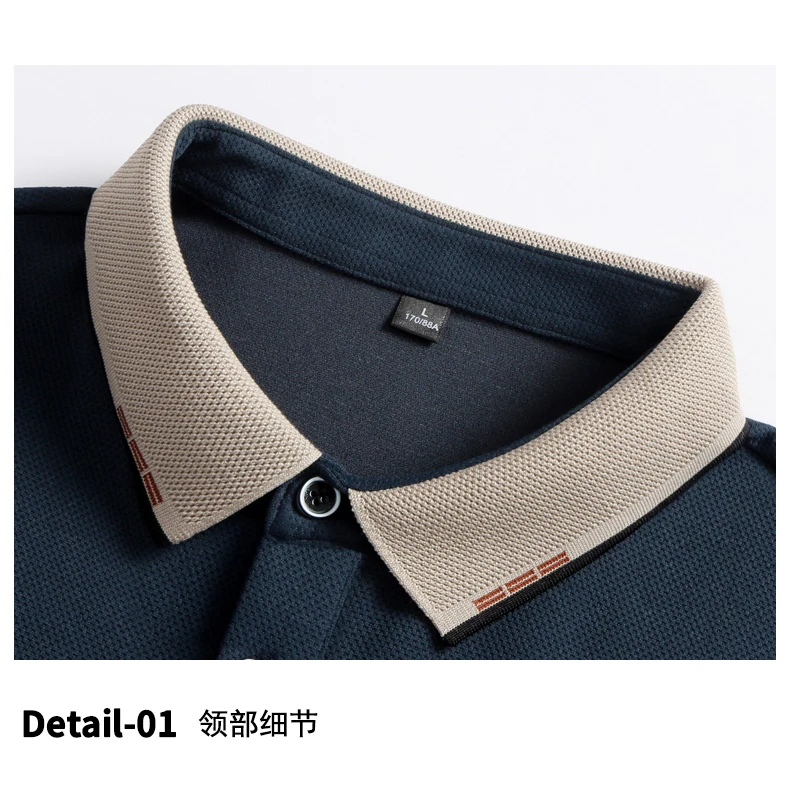 Kemeja Hitam Pria Ukuran Besar Kemeja Polo Lengan Panjang Kemeja Formal Bisnis Musim Gugur Musim Dingin 7XL 8XL 9XL 50-150KG Pakaian Pria Ukuran Besar