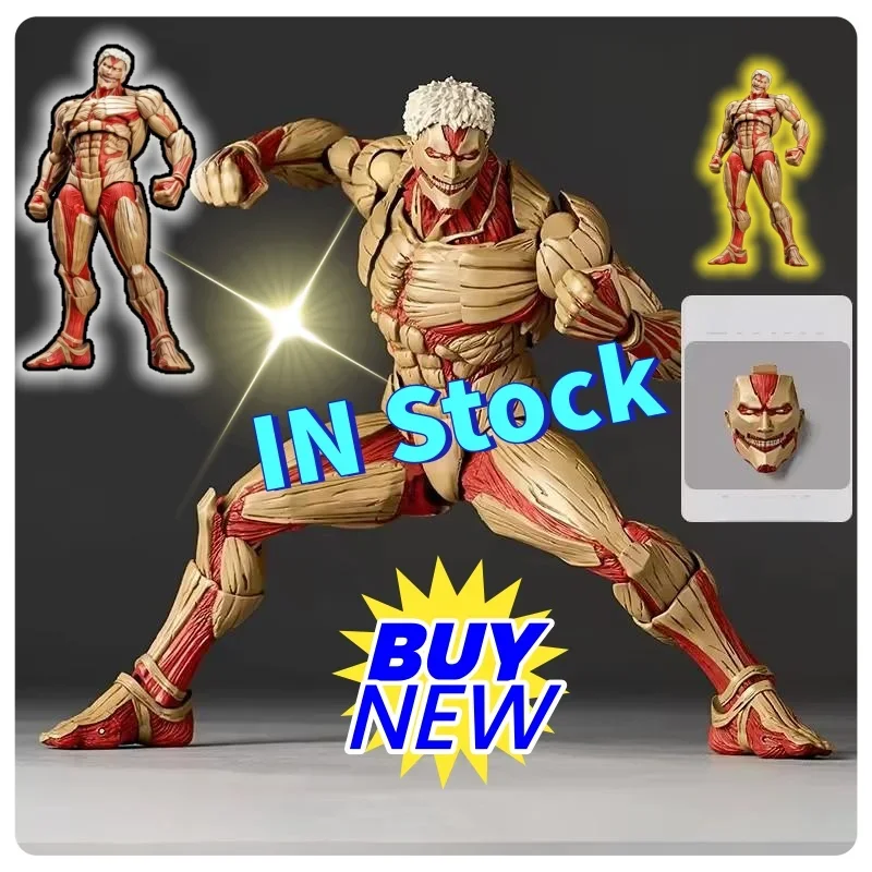 en-stock-figura-kaiyodo-revoltech-amazing-yamaguchi-attack-on-titan-eren-jaeger-para-autoreccoleccion-o-regalando-a-los-fanaticos-del-companero