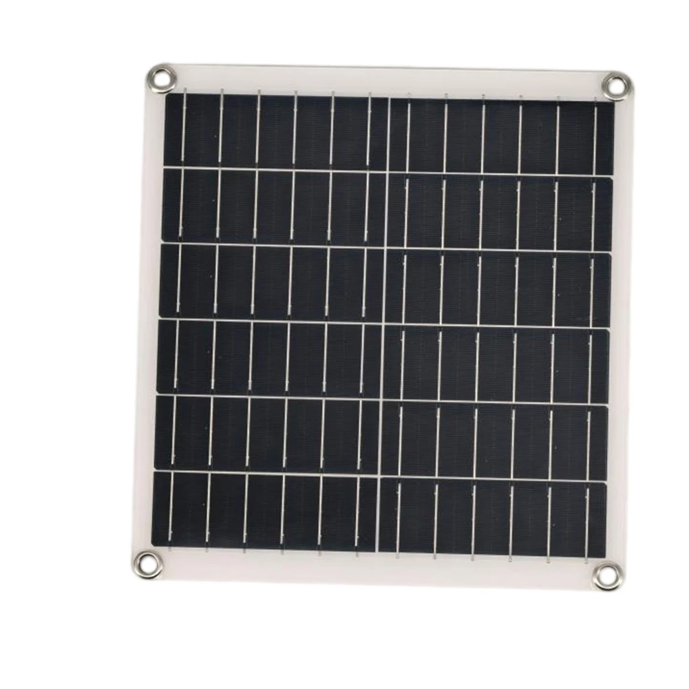 10W Solar Panel Fan with USB Charging Portable Table or Floor Fan for Outdoor Indoor Use and Mobile Device Power