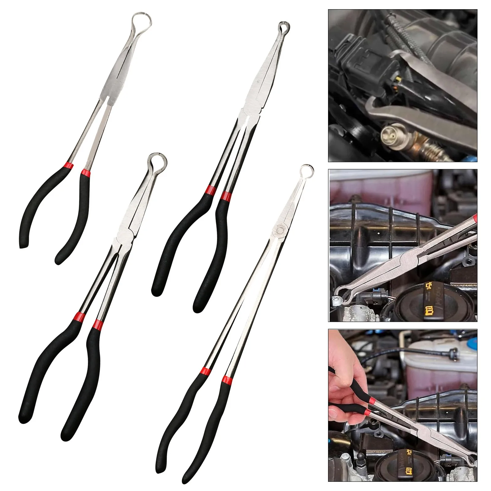 Electrical Disconnect Pliers Auto Electrical Disconnect Pliers Car Fuel Feed Gasoline Fuel Line Hose Clip Clamp Removal Tool