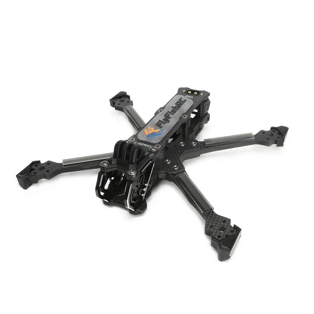 FlyFishRC II VX5 V2 5 inch T700 Volador FPV Freestyle Frame Kit compatible with DJI O3 Air Unit for FPV Racing Drone