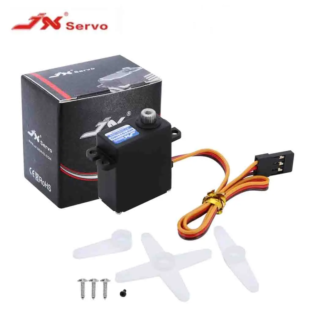 JX PDI-HV1511MG Hochpräziser kernloser Motor, großes Drehmoment, 11 kg, Mini-Digitalservo RC für Modellhubschrauber, Roboter, Segelflugzeug, Crawler