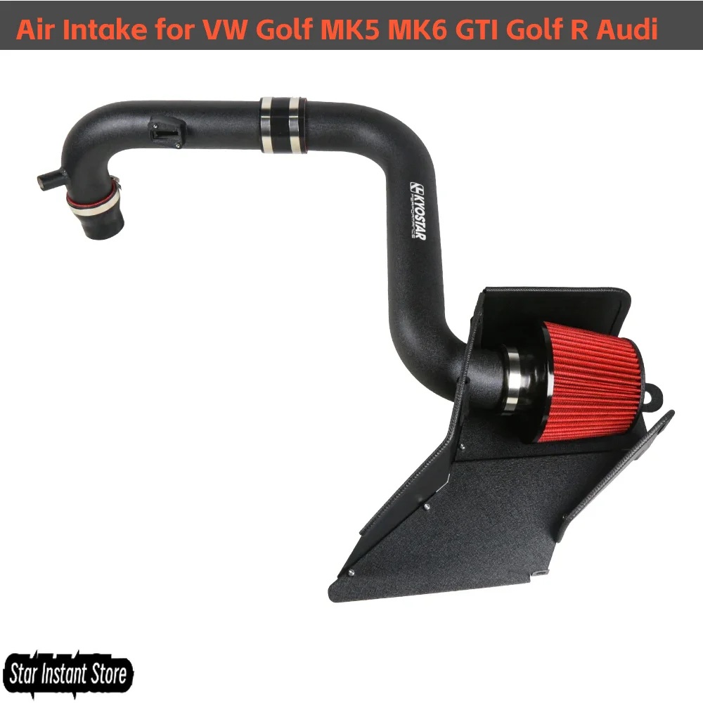 

Высокопроизводительный воздухозаборник для VW Golf MK5 MK6 GTI Golf R Audi, обновление двигателя 2.0L EA113
