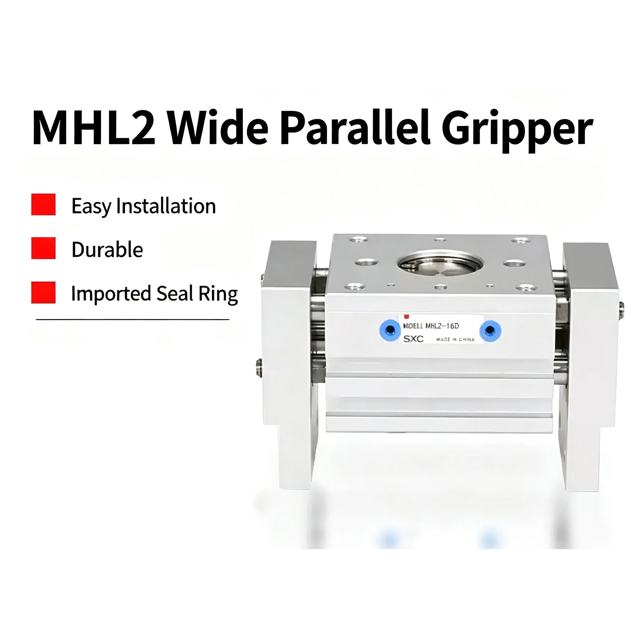Double Acting Pneumatic Gripper AFR Replacement T Type Air Gripper 10D/16D/20D/25D/10D1/16D1/20D1/25D1 MHL2