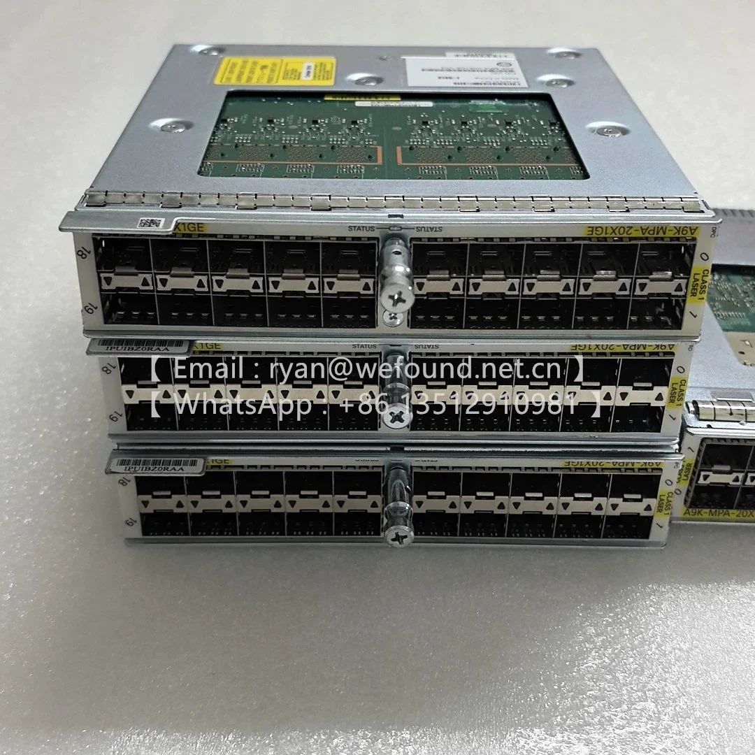 A9K-MPA-20X1GE ASR 9000 Series modular line cards and modular port adapters