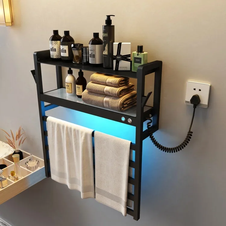 

Wall Mounted Towel Disinfection Dryer UV Towel Rack Smart Home Electric Heating Hot Towel Warmer Rail