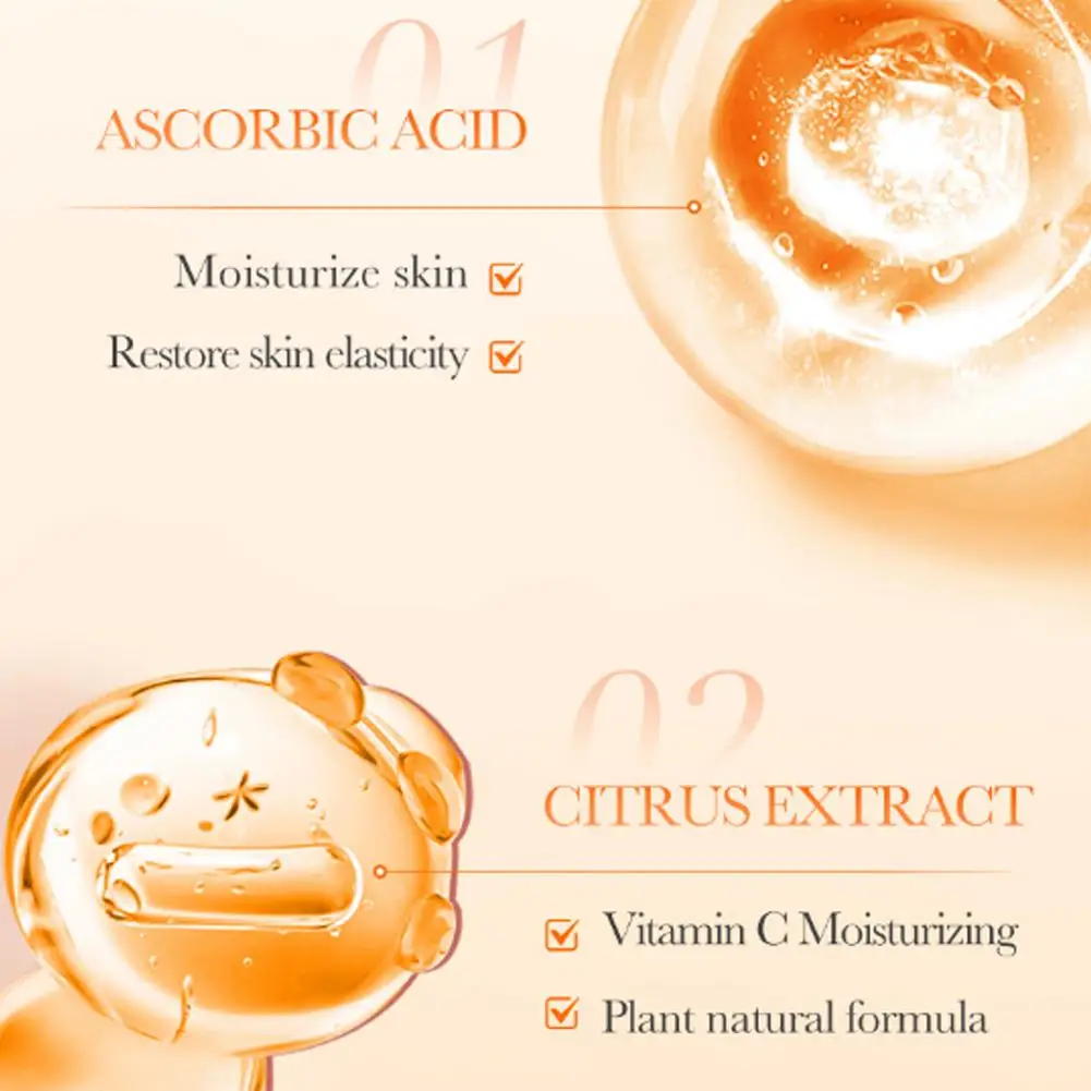 فيتامين C كريم وجه الريتينول ترطيب ثبات الهيالورونيك تفتيح كريمات ناعمة إصلاح تبييض العناية بالبشرة V9N0