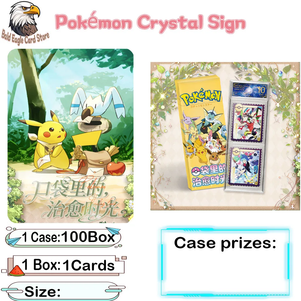 

Wholesale 2026 Latest Models Pokémon Crystal Sign Pokémon Board Acrylic Color Paper Children's Toy Gift