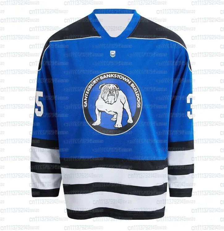 Sommer Neu 2026 NRL Australien Hockey Trikot Herren 3D-Druck Langarm Sport Freizeit Schnelltrocknend T-Shirt Familien-Match – Detail 4