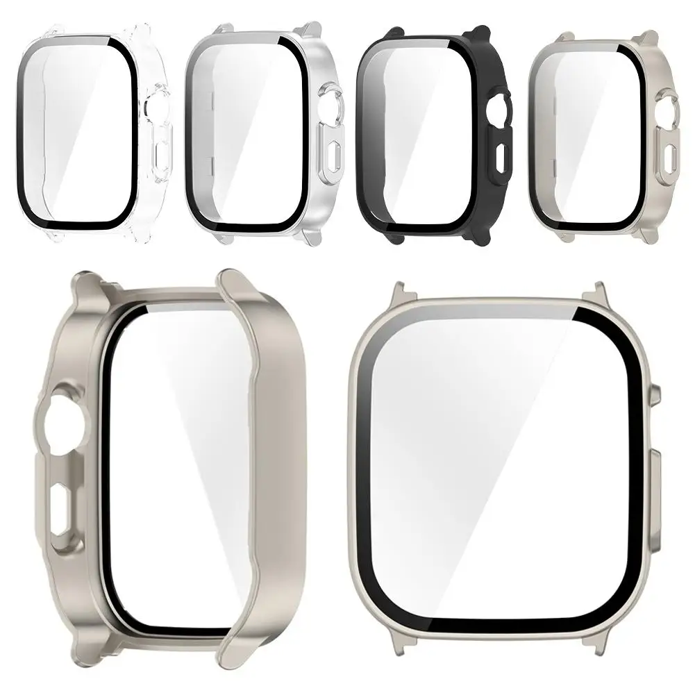 Glass+Case For Realme Watch 5 Tempered Glass Screen Protector & Hard PC Bumper Full Cover Protective Shell For Realme Watch 5