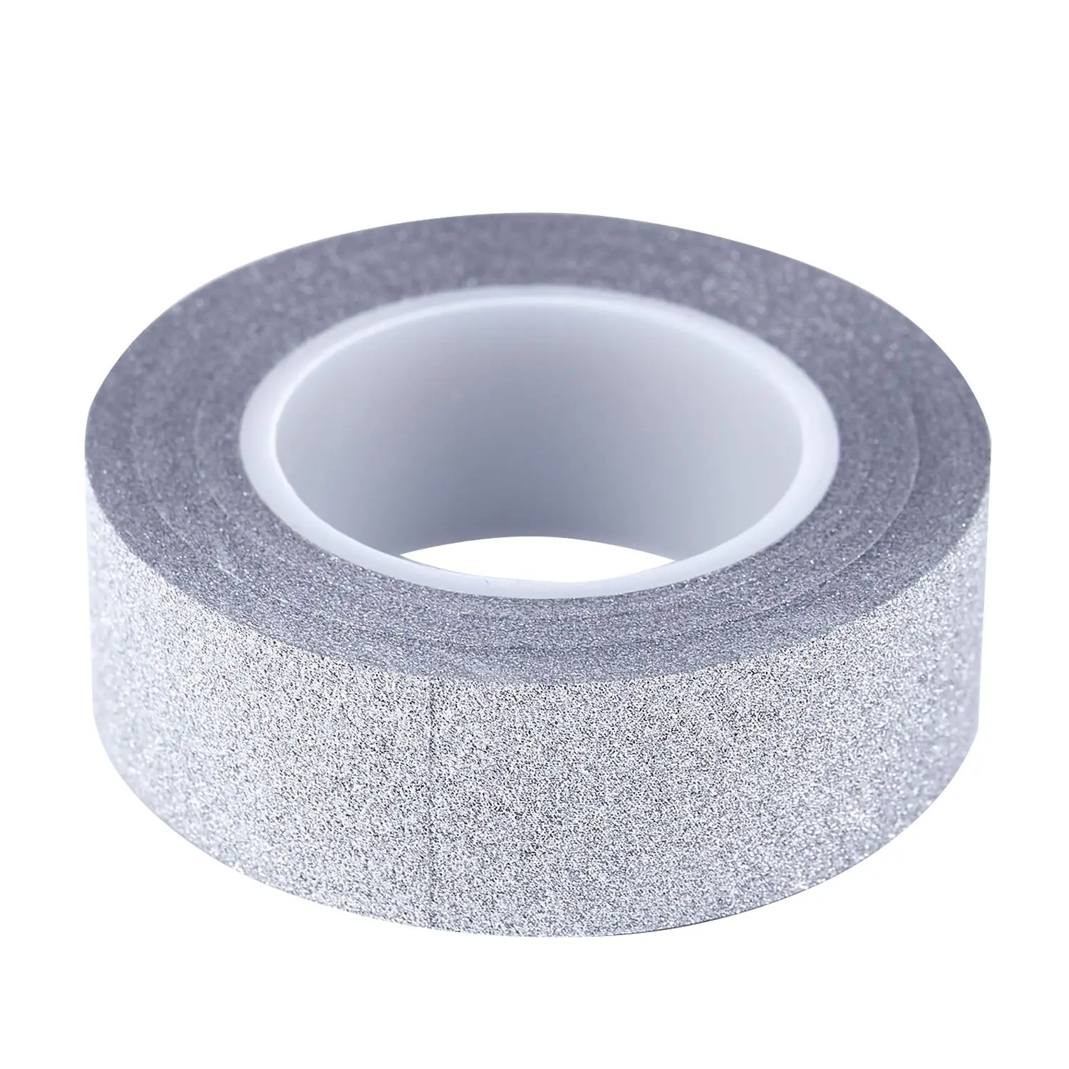 

10M Glitter Tape Stick Self Adhesive Sticker Label Decorative Paper DIY silver