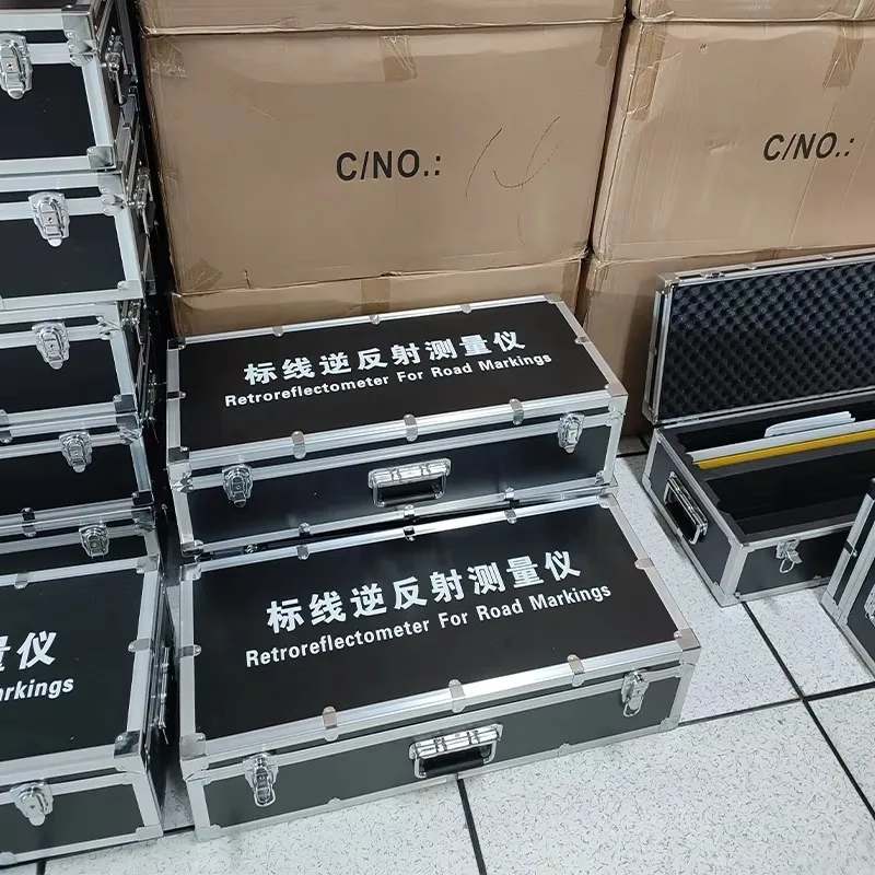 Retro-Reflective Horizontal Road Line Marking Measuring Device Road Marking Retroreflectometer for Road Safety Inspection