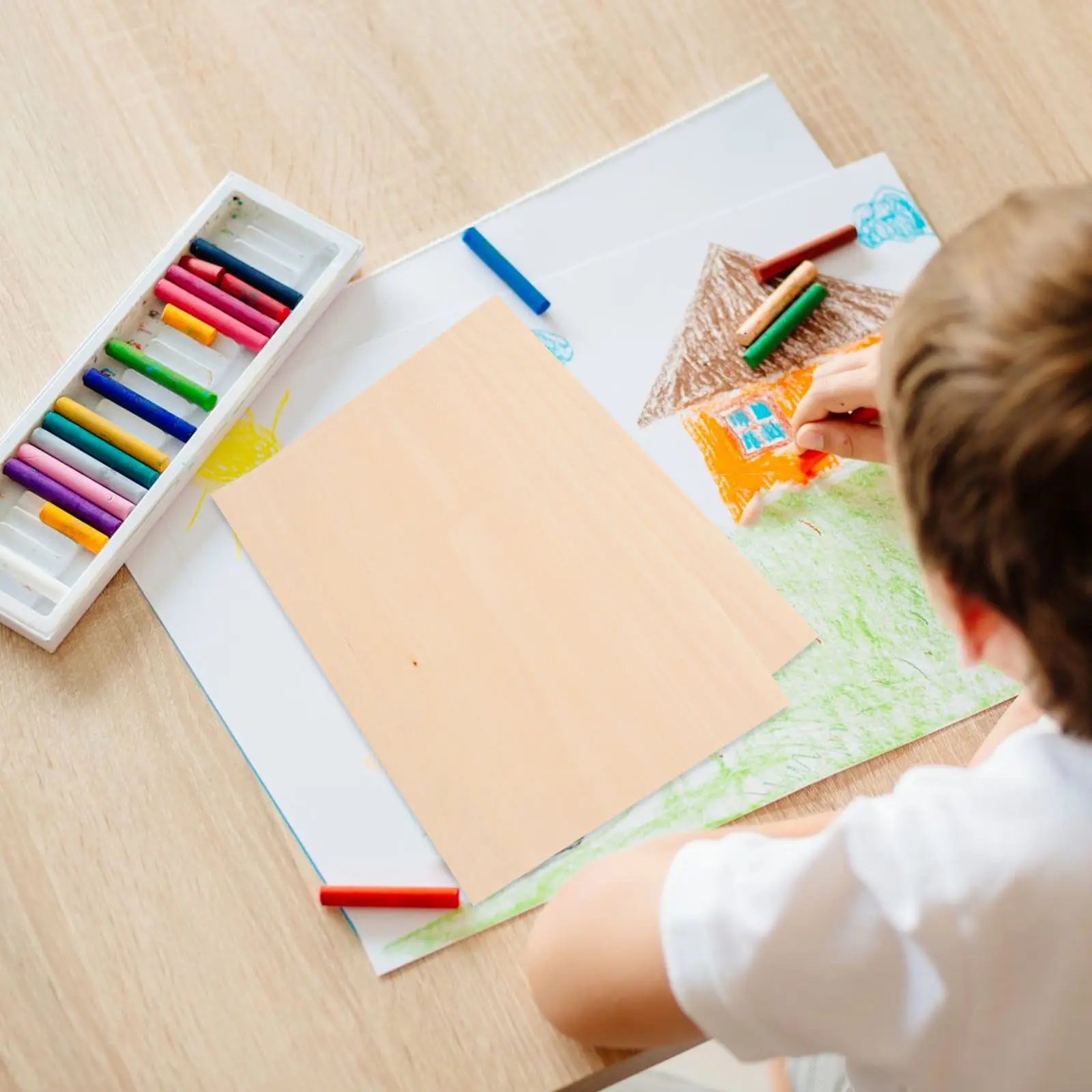 

2 шт. Деревянные блоки из липы, двусторонние, необработанные, для DIY-росписи, гравировки, художественных работ, деревянные доски