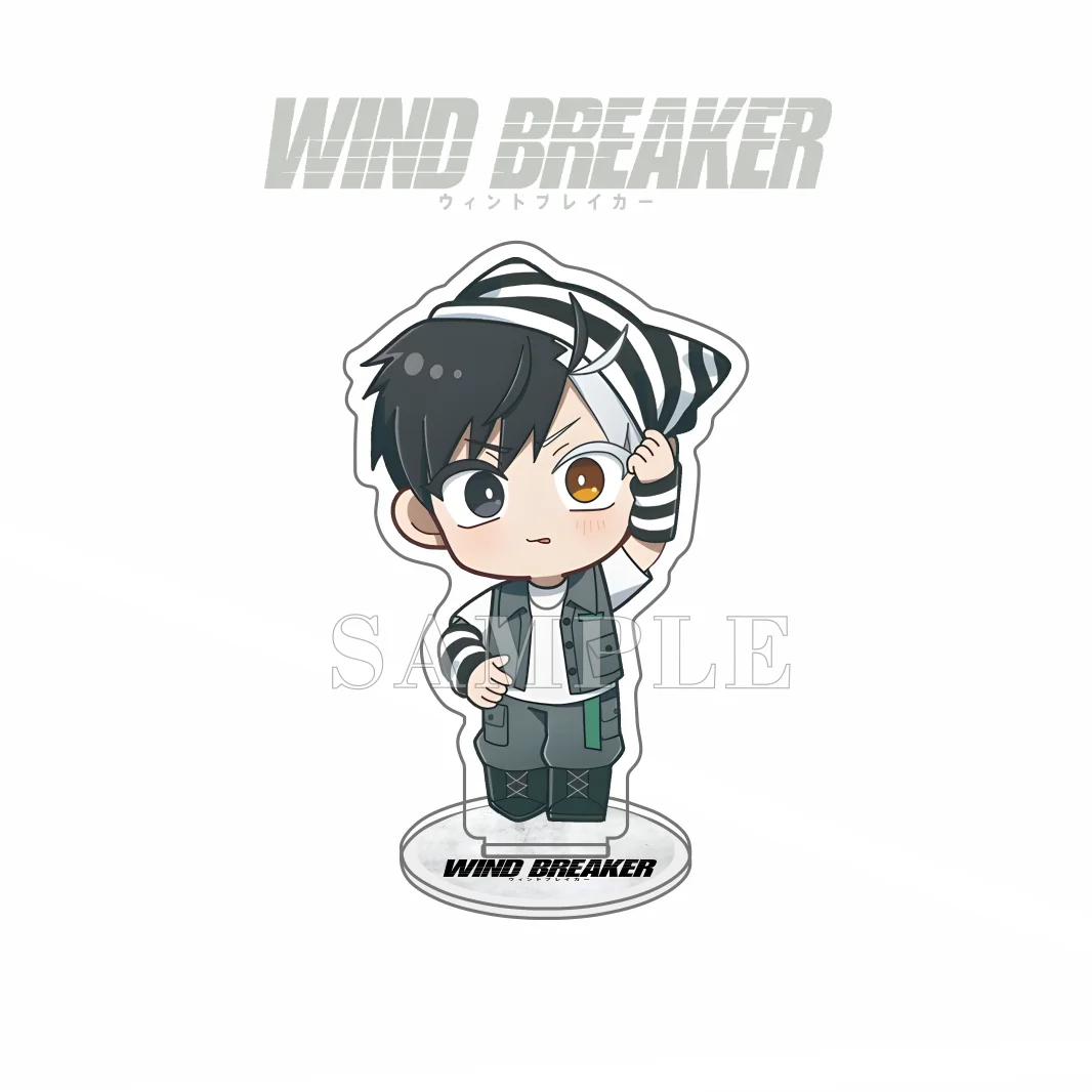Anime WIND BREAKER POPUP SHOP Series Cute Chibi 10CM Acrylic Standee Sakura/Suo/Umemiya Desktop Decoration Gift  keychain Gift