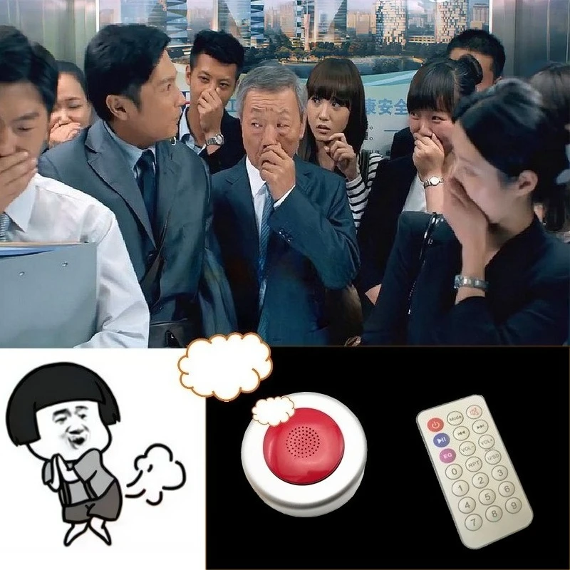 Fart Machine with Remote Fart Noise Maker Machine with 50 Different Realistic Sounds Portable Wireless Controlled Farting Toys