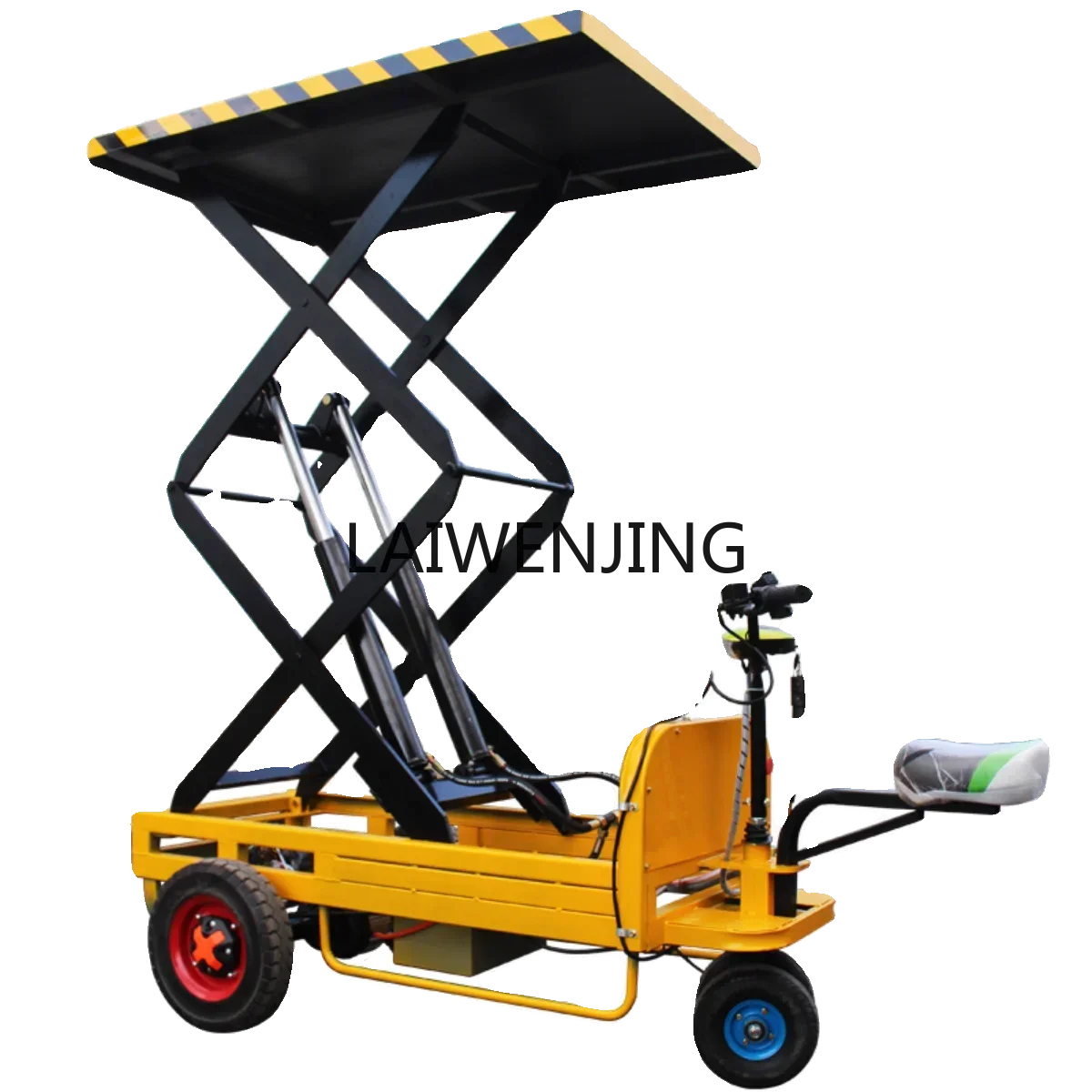 LYN electric lifting platform trolley lifting table scissor hydraulic battery