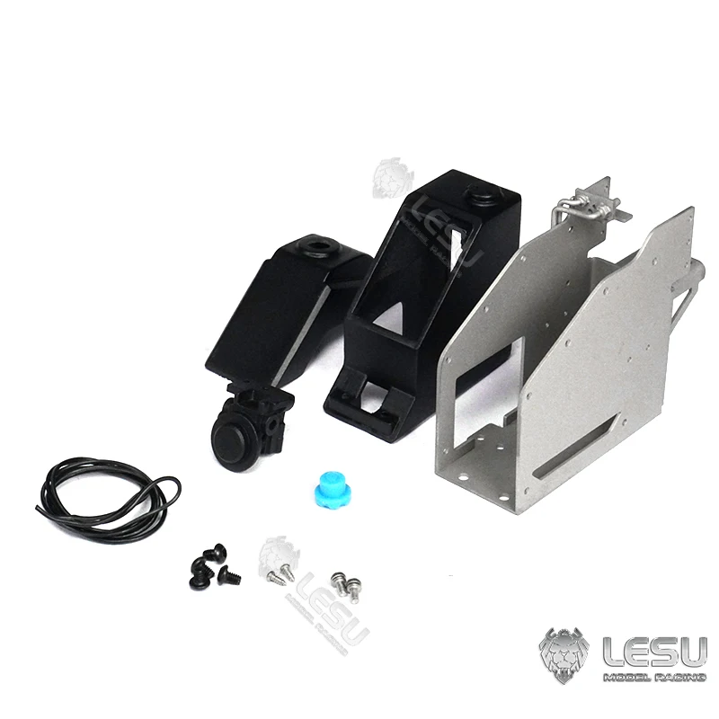 Filtr powietrza LESU, oczyszczacz powietrza, zbiornik na mocznik, ulepszony do modeli 1/14 Tamiya RC, ciągników, ciężarówek, pojazdów budowlanych DIY.