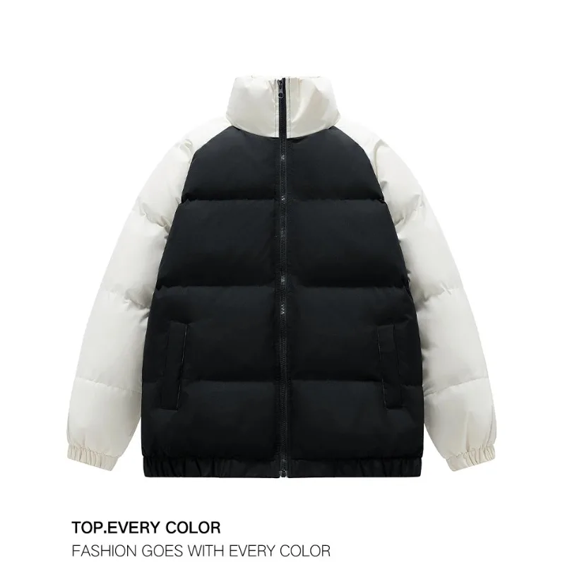 Men's Outdoor Fashion Trend Versatile Neutral Jacket Sports Leisure Windproof Breathable High-quality Thick Warm Cotton Clothing