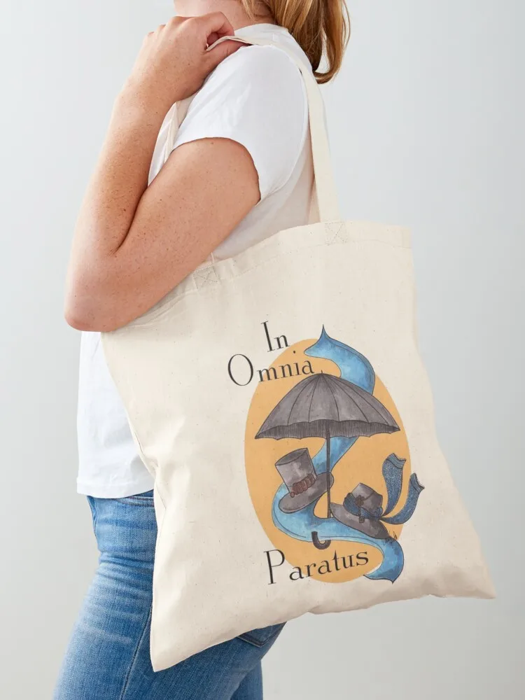 

In Omnia Paratus Art Tote Bag female bag shopper bags for women personalized tote bag Women bags