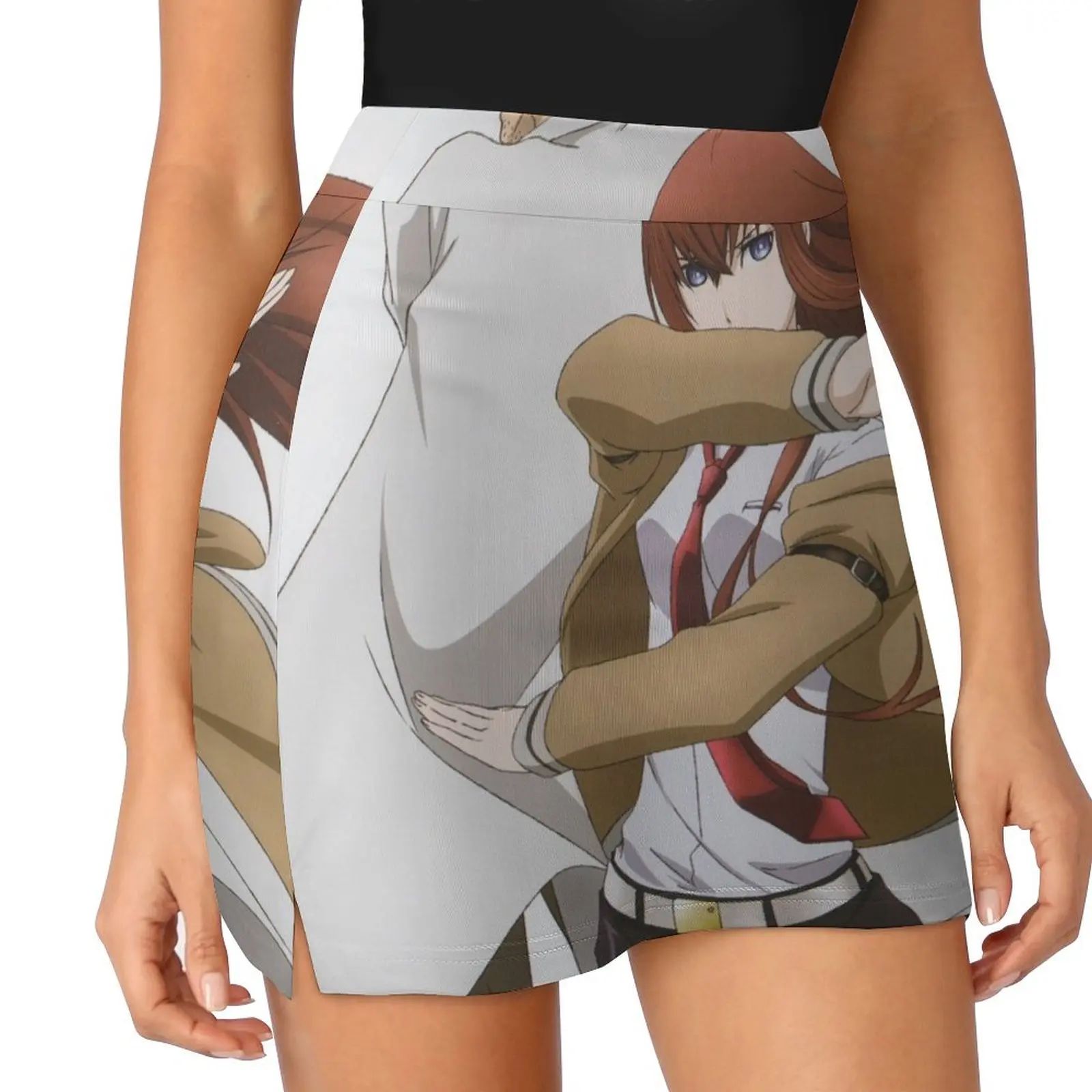 

The Psy Congroo Mini Skirt Summer women's clothing skirt sets
