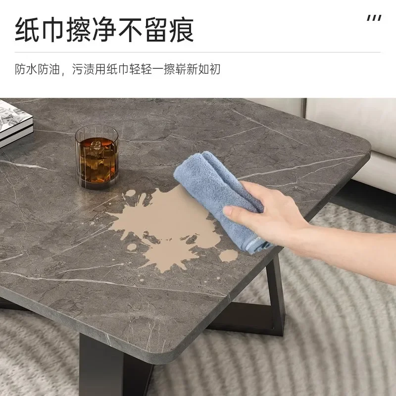 Tavolino in ardesia soggiorno casa piccolo appartamento Tavolino minimalista italiano