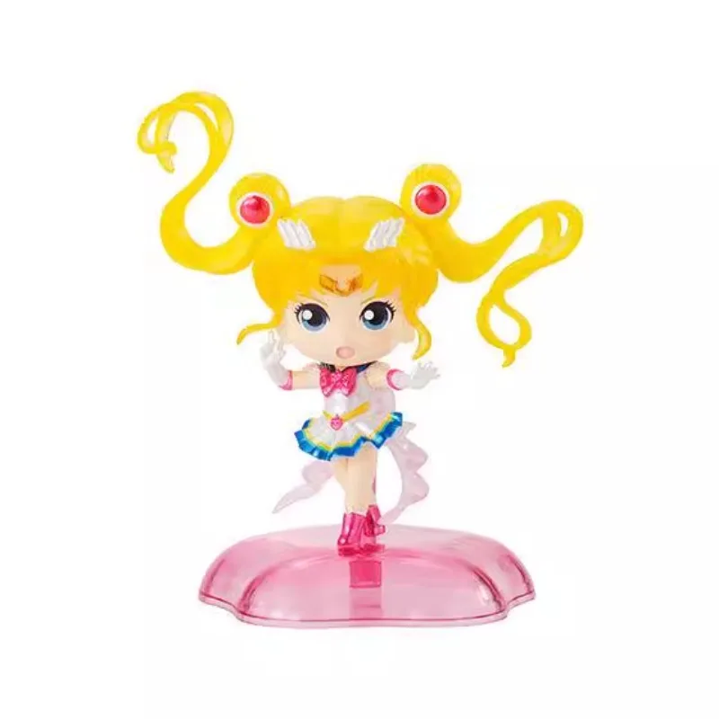 BANDAI Gashapon Sailor Moon Tsukino Usagi Chibiusa Helios Ay Gives A Girl  Childhood Memories Keepsake Kawaii Figure Model Toys