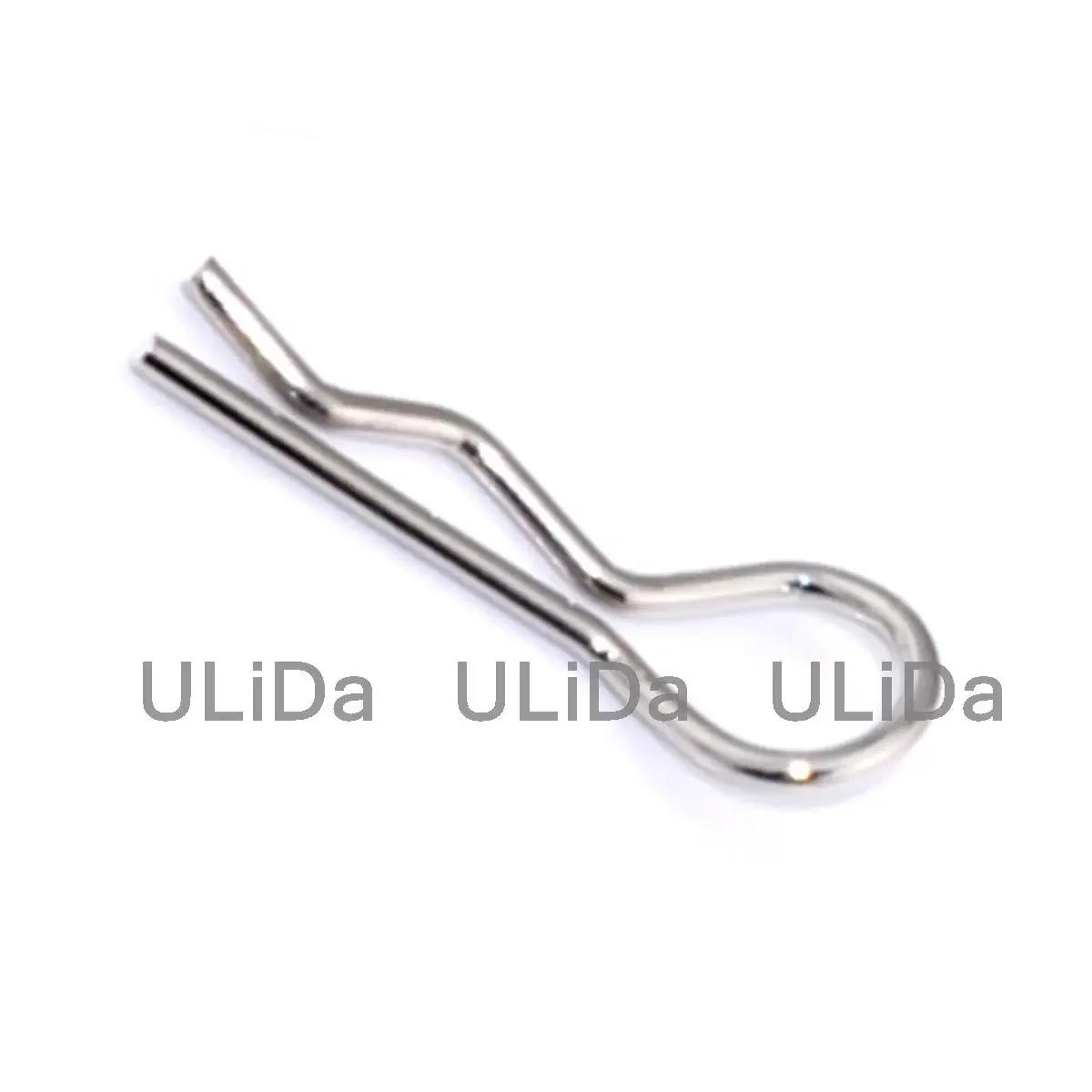 50pcs Stainless Steel Bend Body Clip R Clip For HSP 02053 1/8 1/10 RC Car Flying Fish 94122 94123 94166 94155 94177 94188