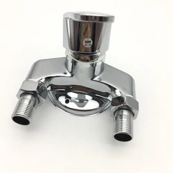 1Pc Copper Mixing Valve Surface Mounted Electric Water Heater Shower Switch Cold and Hot Water Outlet Bathroom Accessories