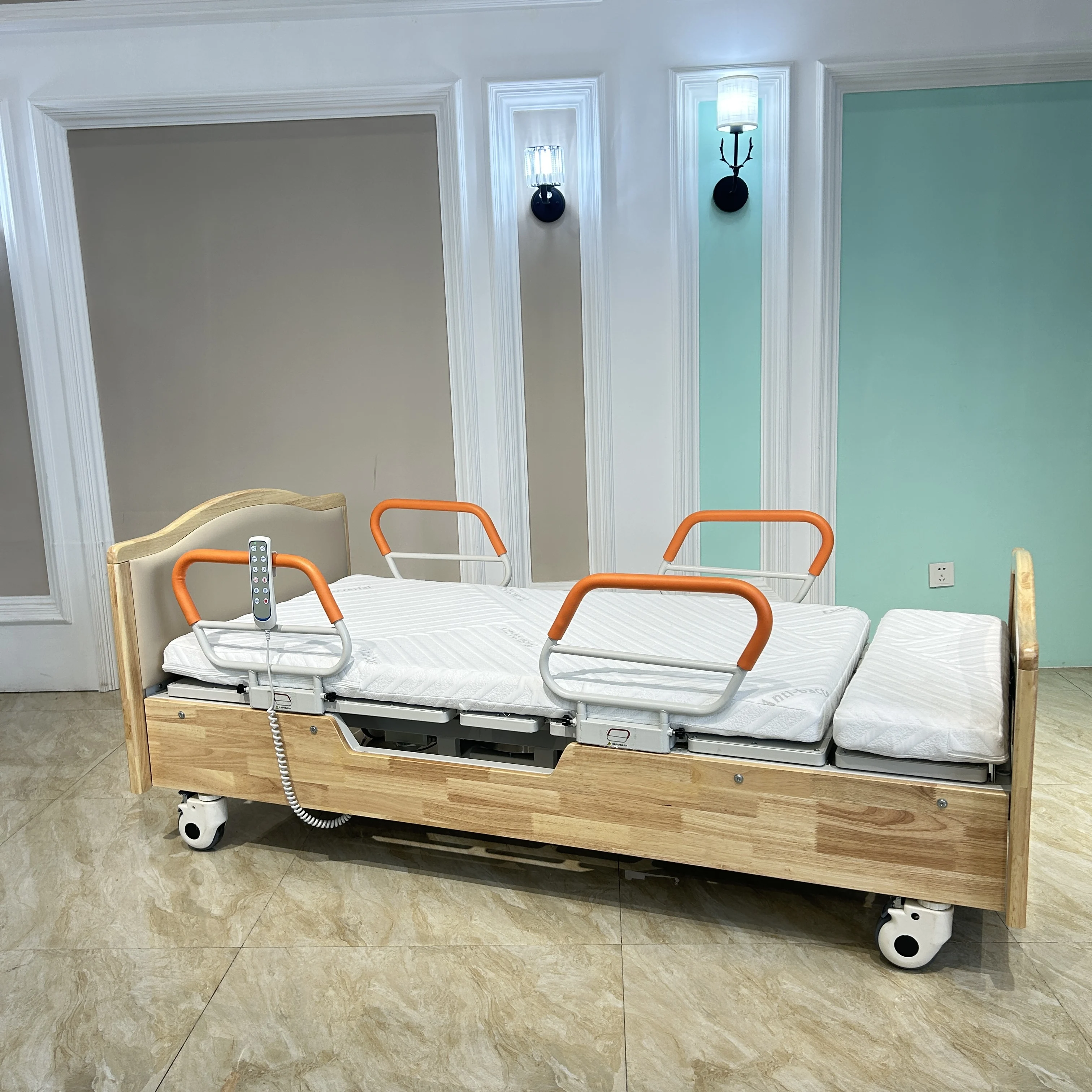 New Model Multi-Functional Electric Rotating Bed For Family And Elderly For Home Use