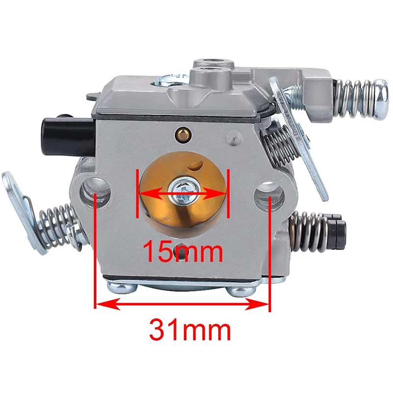 Super Deals MS 250 Carburetor Air Filter Adjustment Kit for Stihl MS250 Carburetor 021 023 025 MS210 MS230 Saw Parts Replacement