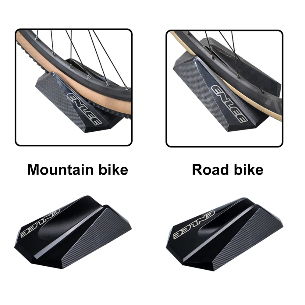 Bike Front Wheel Riser Block Bicycle Stabilizing Leveling Block Non Slip Bike Tire Holder Heavy Duty for Road Bike Mountain Bike