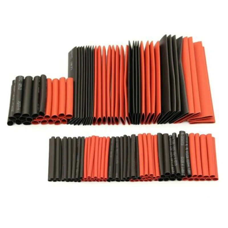 Convenient Heat Shrink Tube Accessories Cord Cover Electrical Insulation Kit Polyolefin Protection Wire 127pcs