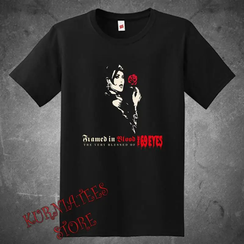 

The 69 Eyes Framed In Blood The Very Blessed Men's Black Size S to 5XL