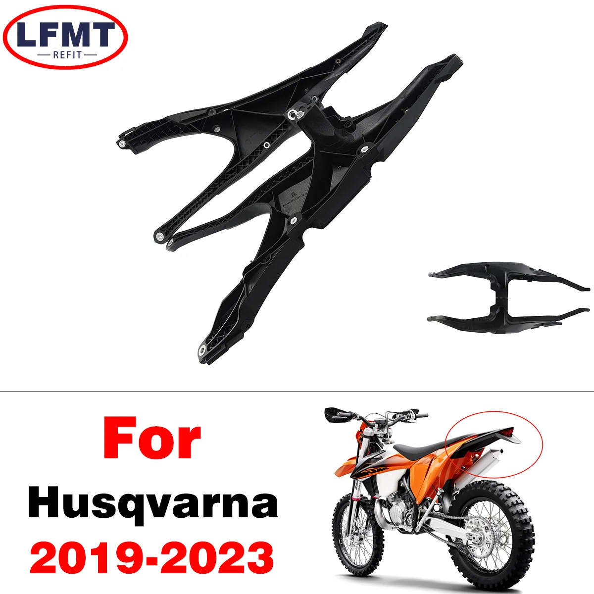 

2023 New Strengthen Subframe Rear Seat Support Frame Tailstock Mount For HUSQVARNA FX FS FC FE TX TC TE 250 350 450 2019-2022